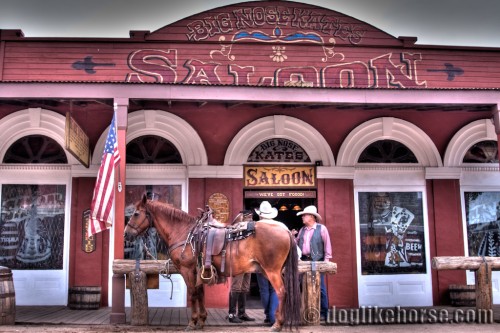 Cowboys outside Big Nose Kates saloon Tombstone IMG 7432 3 4 500x333 Tombstone and Bisbee