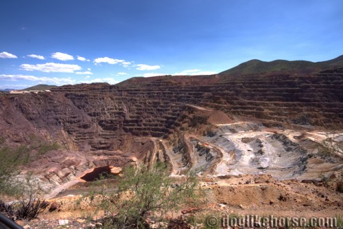 Open cast mining in Bisbee Arizona IMG 7489 90 91 500x333 Tombstone and Bisbee